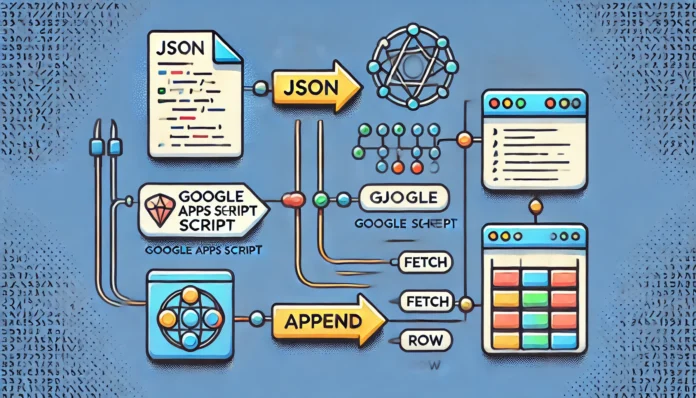 ดึงไฟล์ JSON บันทึกลง Sheet ด้วย App Script - เด็กคอม